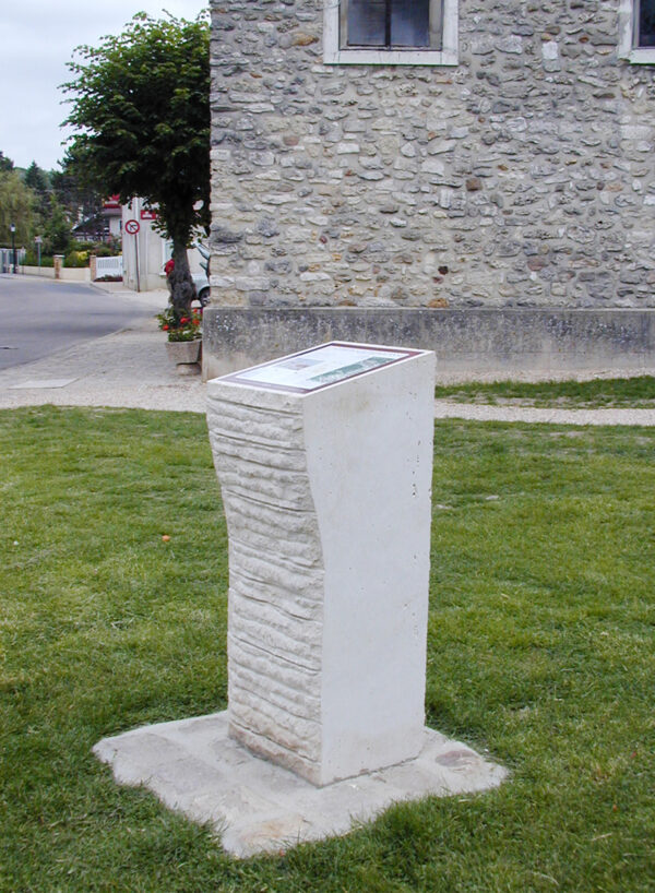 Ourcq pupitre, mobilier hurbain design Frédéric sofia