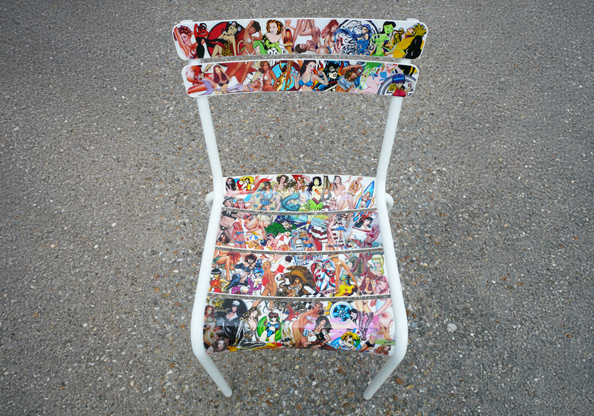 Promo Pin up, design Frédéric Sofia