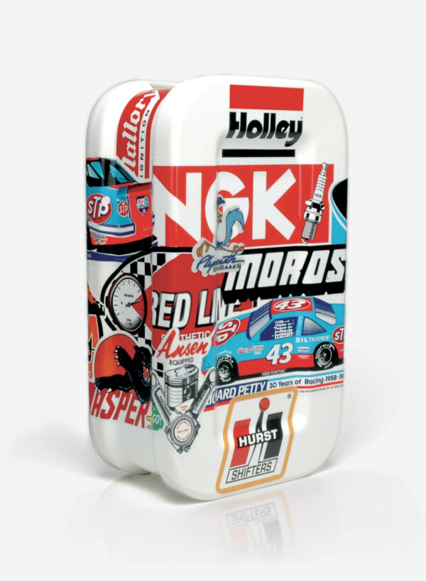 Promo Nascar, vase sticker design Frédéric Sofia