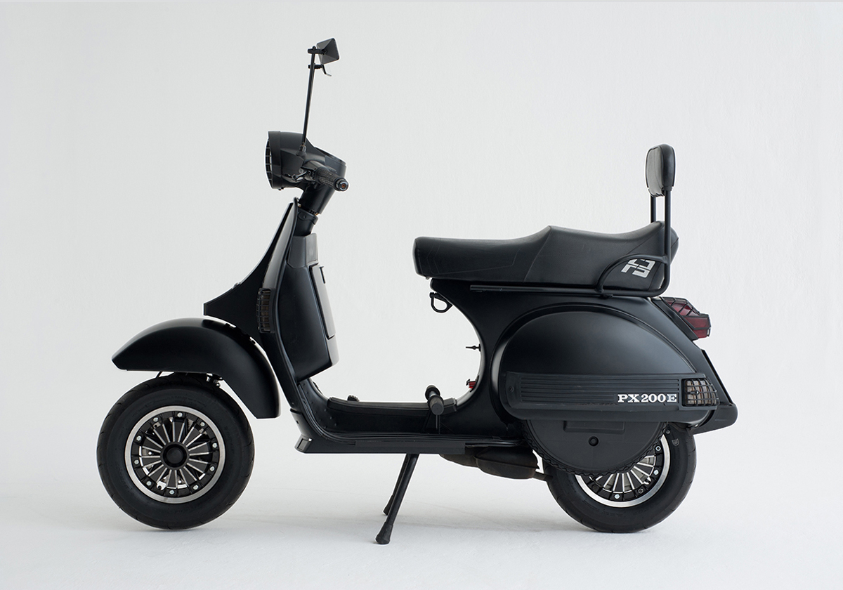 vespa PX Custom Frédéric Sofia