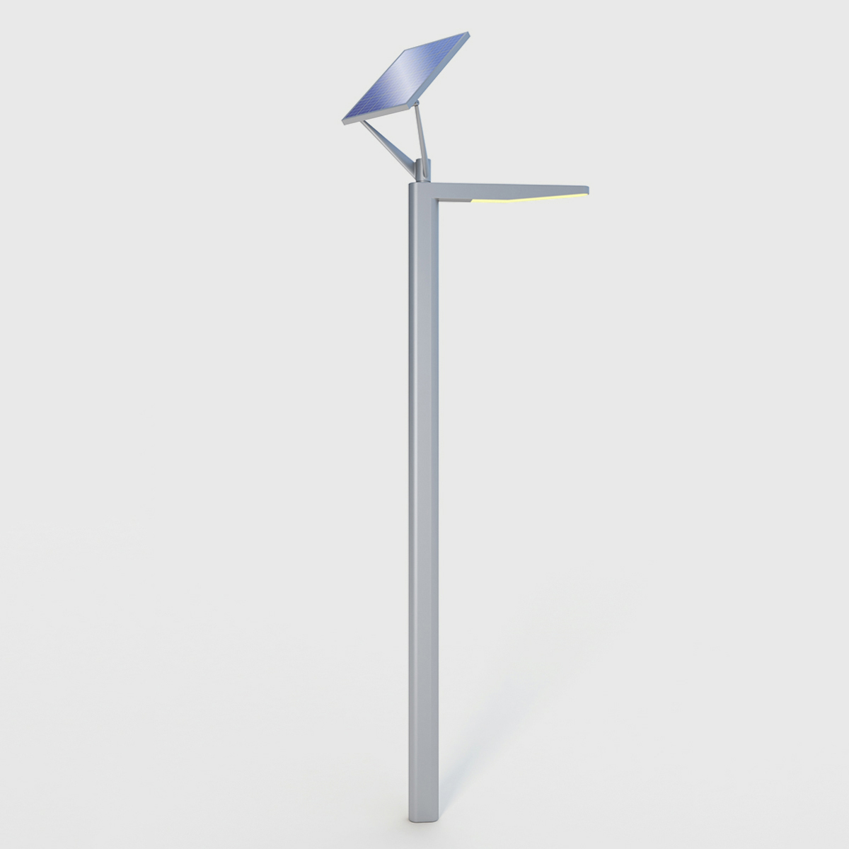 lampadaire photovoltaïque, design Frédéric Sofia