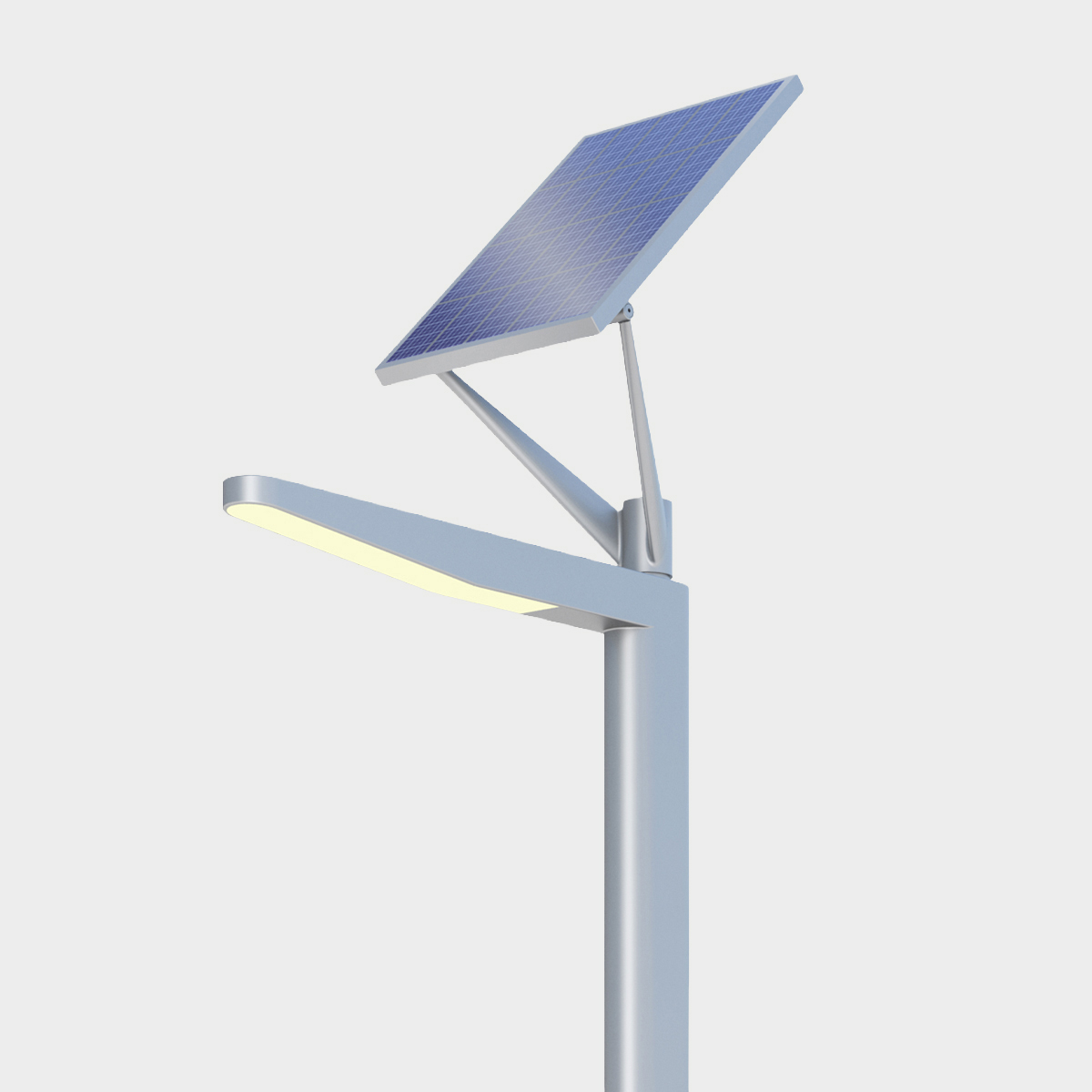 Solar 2 XE lampadaire photovoltaïque, design Frédéric Sofia